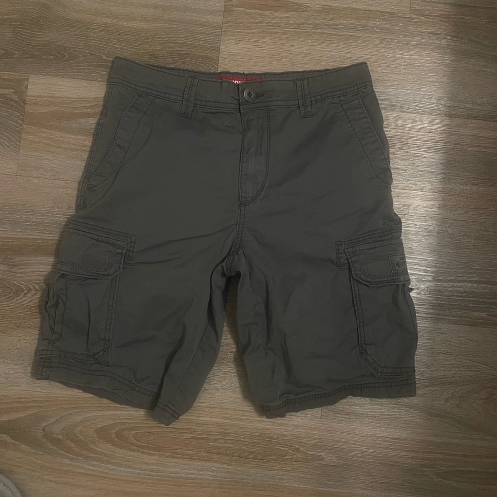 UNIONBAY Dark Gray Cargo Shorts for Men